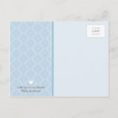 Carte Postale BAPTISM INVITATION :: oh si beau 2 (Dos)