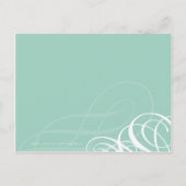 Carte Postale BAPTISM INVITATION :: vogue design 2 (Dos)