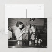 Carte Postale Bar de Louisiane, 1938 (Devant / Derrière)