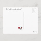 Carte postale "Bar Flies" (Dos)
