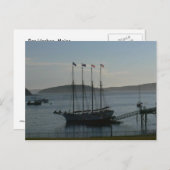 Carte Postale Bar Harbour - Le Margaret Todd (Devant / Derrière)