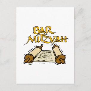 Carte Postale Bar Mitzvah