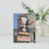 Carte Postale Bar Sultana sur la Route 66 (Debout devant)