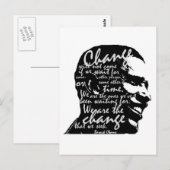 Carte postale Barack Change (Devant / Derrière)