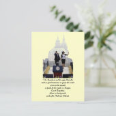 Carte Postale Barack et Michelle à Prague (Debout devant)