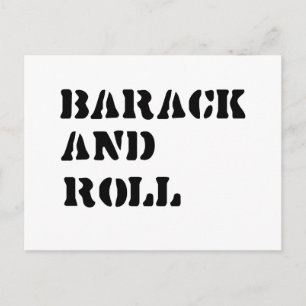 Carte Postale Barack et Roll