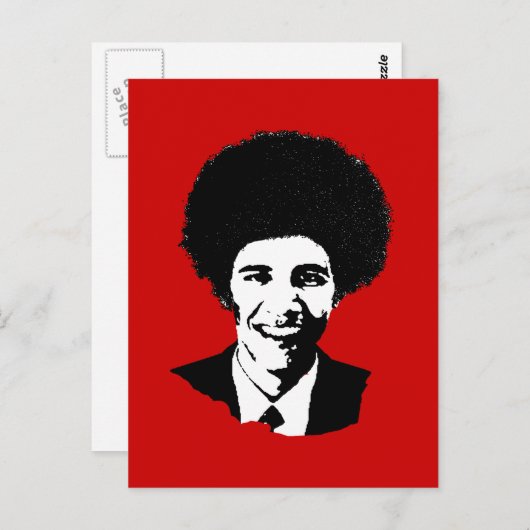 CARTE POSTALE BARACK FROBAMA (Devant / Derrière)