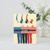 Carte postale Barack Hussein Obama (Debout devant)