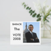 Carte Postale Barack Le Vote (Debout devant)