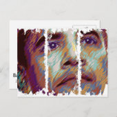 Carte Postale Barack Obama (Devant / Derrière)