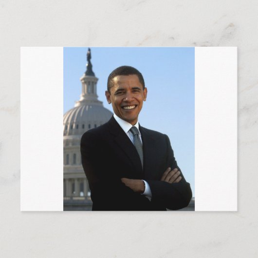 Carte Postale Barack Obama (Devant)