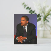 Carte Postale Barack Obama (Debout devant)
