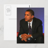 Carte Postale Barack Obama (Devant / Derrière)