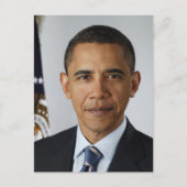 Carte Postale Barack Obama (Devant)