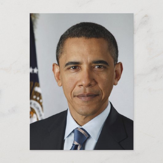 Carte Postale Barack Obama (Devant)
