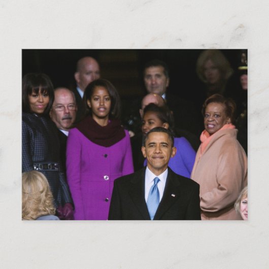 Carte Postale Barack Obama (Devant)