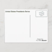 Carte postale Barack Obama (Dos)