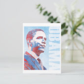 Carte Postale Barack Obama 2008 (Debout devant)