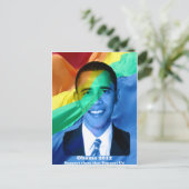 Carte Postale Barack Obama 2012 (Debout devant)
