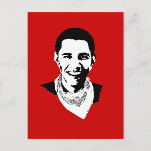 Carte Postale Barack Obama Bandana