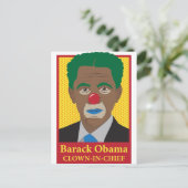 Carte Postale Barack Obama Clown (Debout devant)