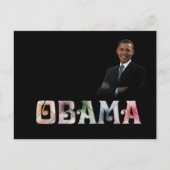 Carte Postale Barack Obama Design (Devant)