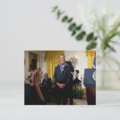 Carte Postale Barack Obama et John Lewis (Debout devant)