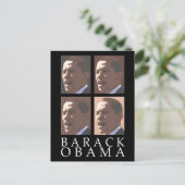 Carte postale Barack Obama Portrait (Debout devant)