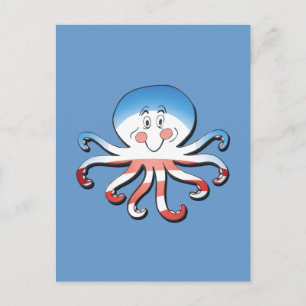 CARTE POSTALE BARACKTOPUS