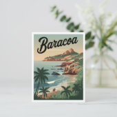 Carte Postale Baracoa Cuba Vintage (Debout devant)