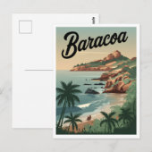 Carte Postale Baracoa Cuba Vintage (Devant / Derrière)