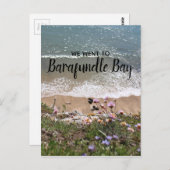 Carte Postale Barafundle Bay Pembrokeshire Pays de Galles (Devant / Derrière)