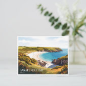 Carte Postale Barafundle Bay Stackpole Royaume-Uni (Debout devant)
