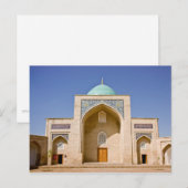 Carte postale Barak Khan Madrasah (Devant / Derrière)