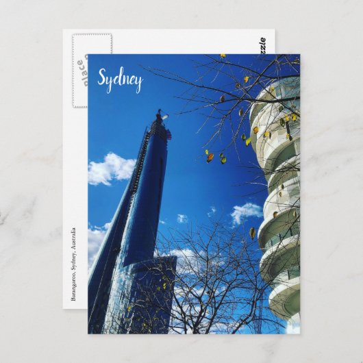 Carte Postale barangaroo sydney (Devant / Derrière)