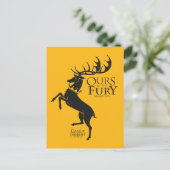Carte Postale Baratheon Sigil - Notre Furie (Debout devant)
