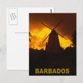 Carte Postale Barbade (Devant / Derrière)