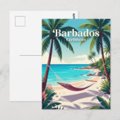 Carte Postale Barbade (Devant / Derrière)