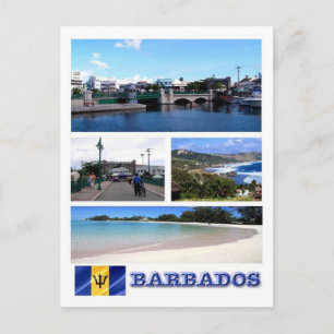 Carte Postale Barbade - Mosaic -