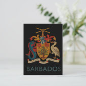 Carte Postale Barbade vintage (Debout devant)