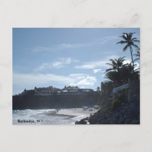 Carte Postale Barbade, W.I#2. (Devant)