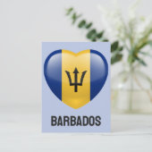 Carte Postale Barbados Love (Debout devant)