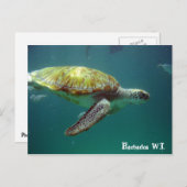 Carte Postale Barbados W.I. (Devant / Derrière)