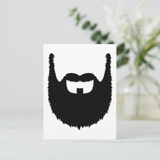 Carte Postale Barbe complète (Debout devant)