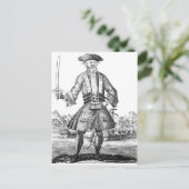 Carte Postale Barbe noire (Debout devant)