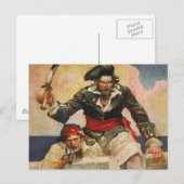 Carte Postale Barbe noire du Buccanneer (Devant / Derrière)