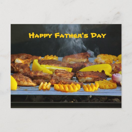 Carte Postale Barbecue (Devant)