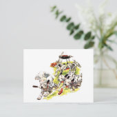 Carte Postale Barbecue (Debout devant)