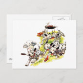 Carte Postale Barbecue (Devant / Derrière)