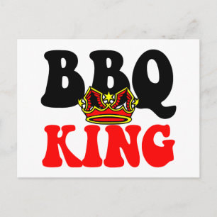 Carte Postale Barbecue King